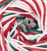 Lily Sugar 'n Cream 2716 Mistletoe Ombre 14 ounce or 400 gram cone. 100% Cotton.